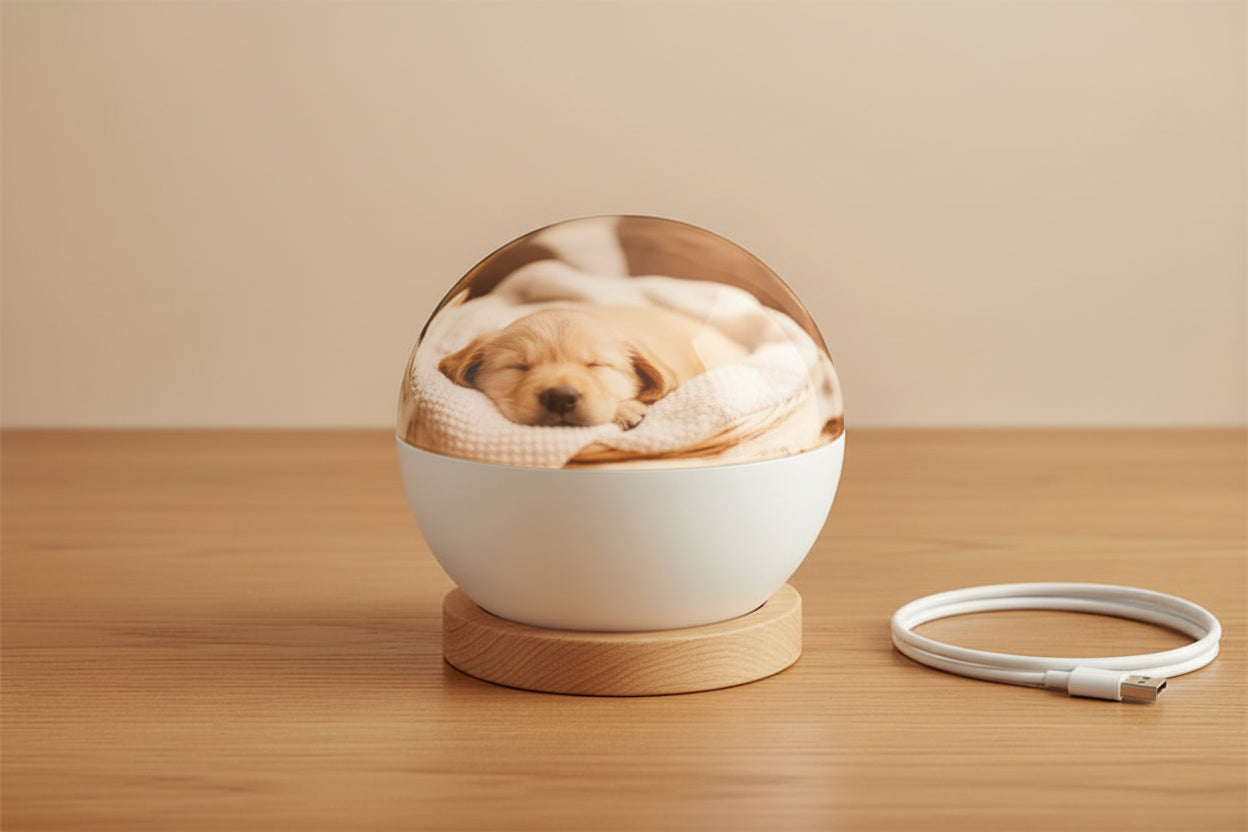 MIMO Sphere – Esfera de Recuerdos Personalizada