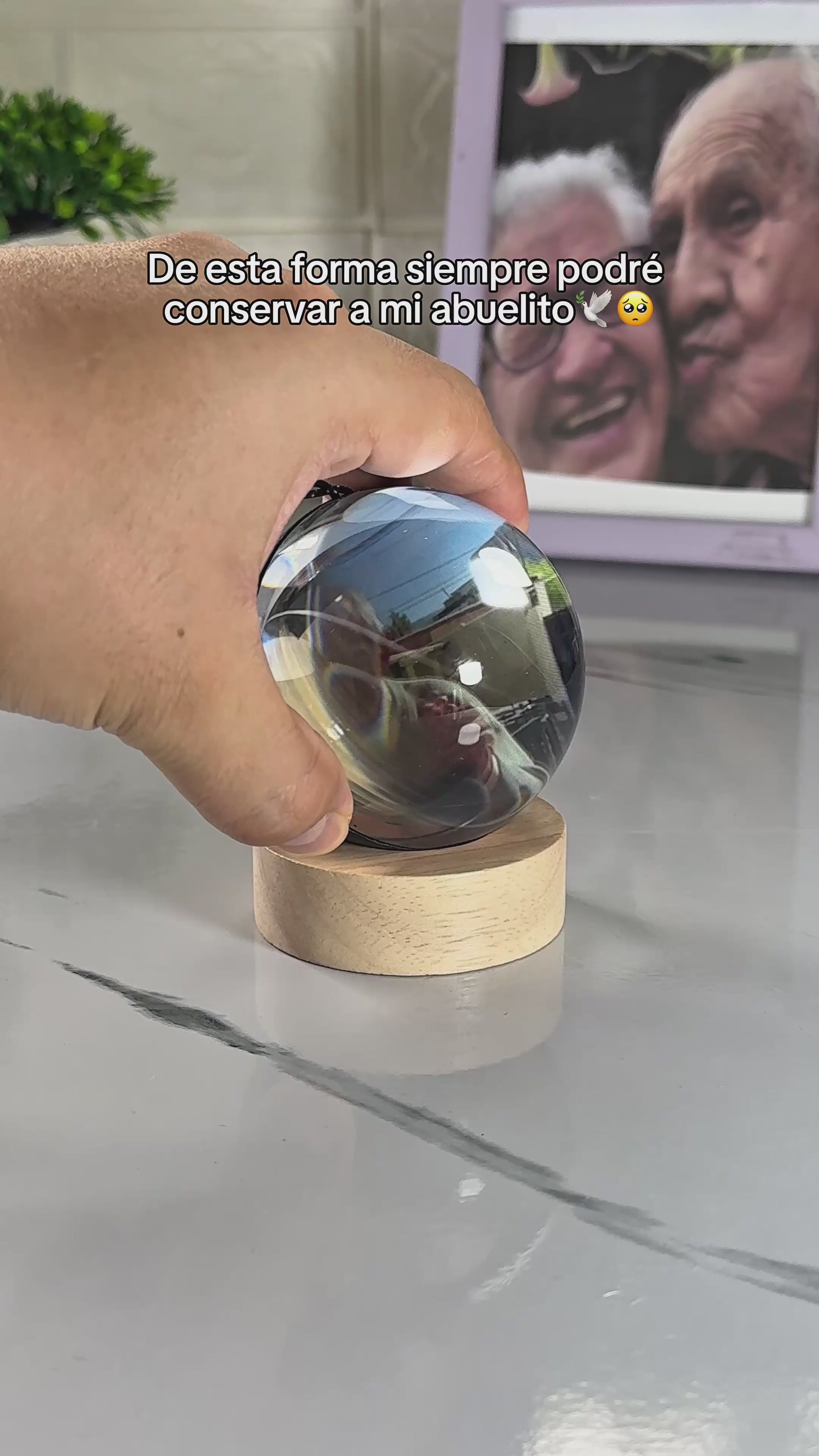 MIMO Sphere – Esfera de Recuerdos Personalizada